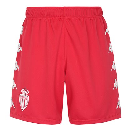 Pantalones AS Monaco Replica Primera Ropa 2021/22 Rojo